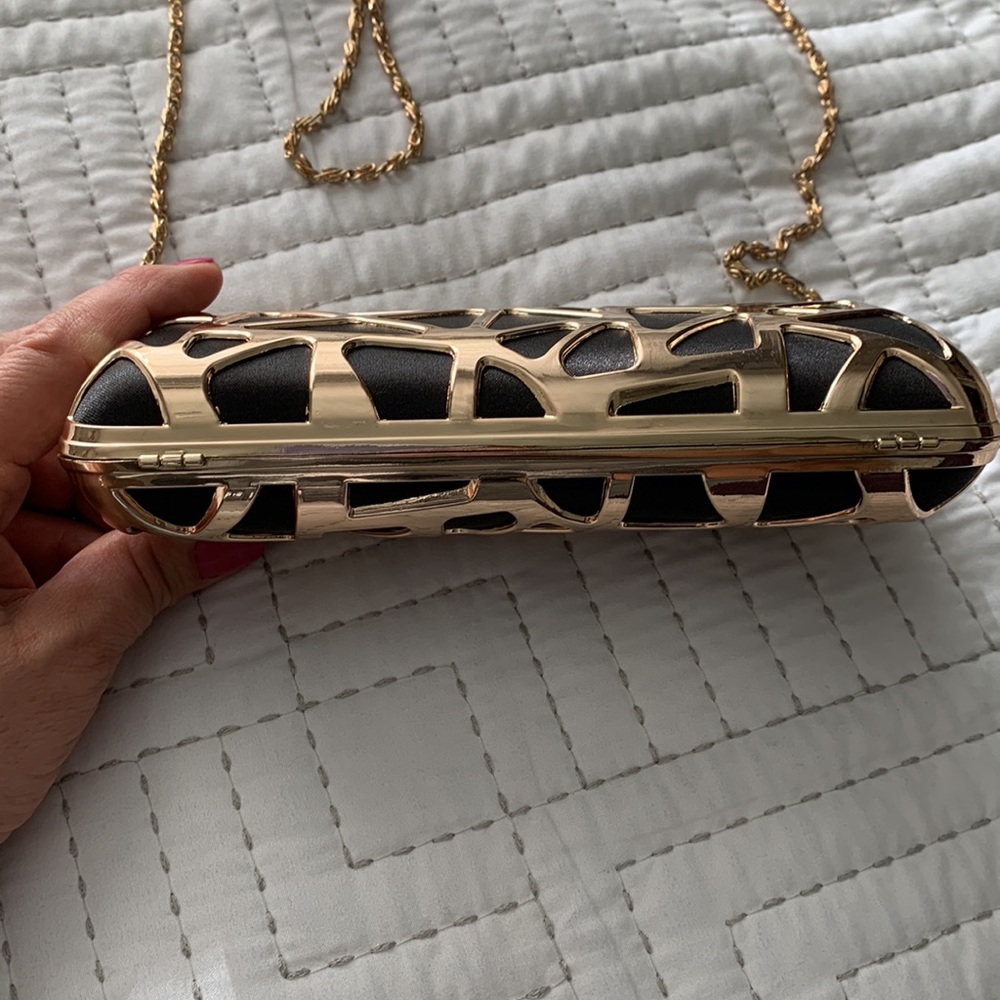 Sephora small black/gold purse - Picture 6 of 7